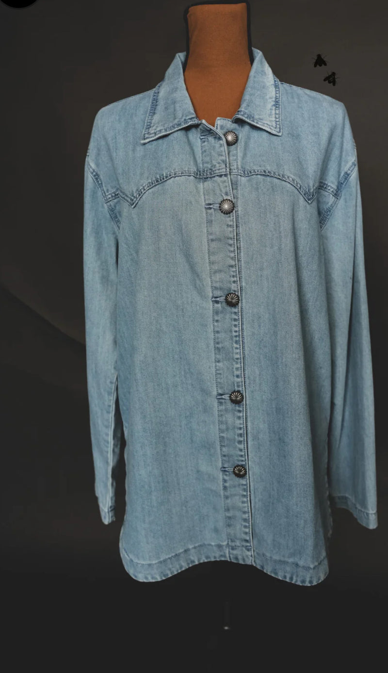 Homesteader Denim Top