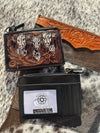 Hereford Tooled Leather Card Holder