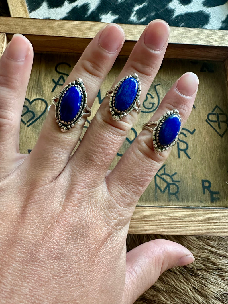 Lapis Rings