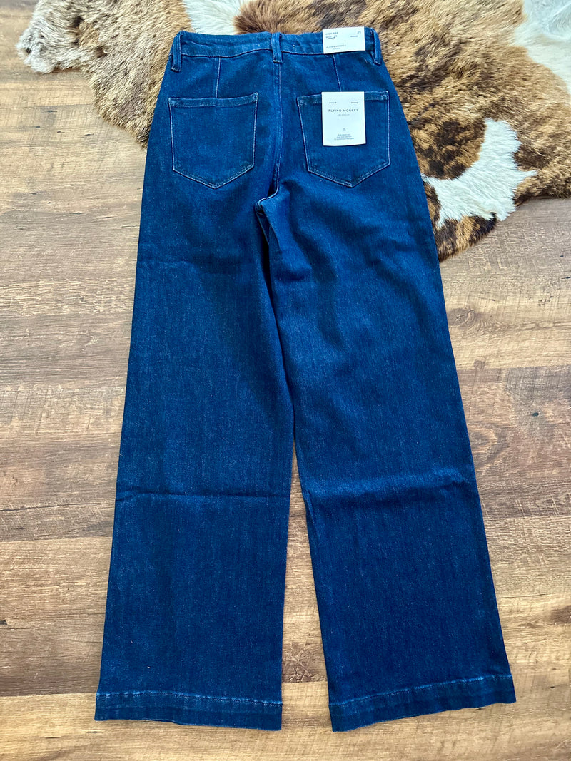 Flying Monkey || Dark Trouser Jeans