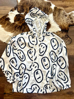 Ivory Smiley Windbreaker