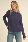 Violet Basic Sweater