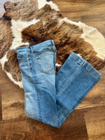 7FAM Dojo Pine - Light-wash with White Stitch