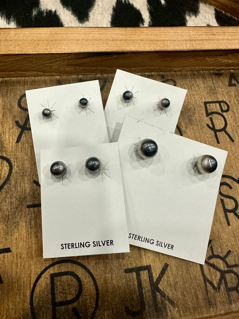 Pearl Stud Earrings
