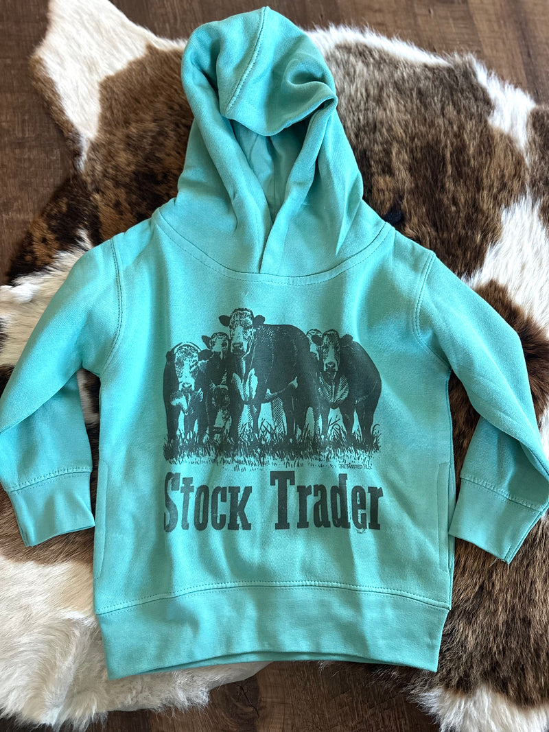 Turquoise Stock Trader Hoodie