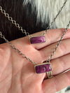 Purple Spiny Bar Necklaces
