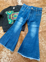 Girls Flare Jeans