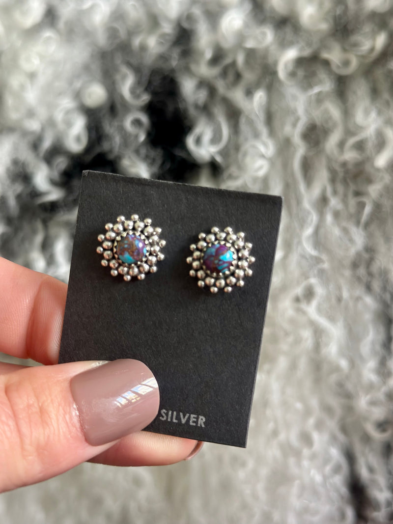 Purple Mojave Earrings
