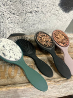 Leather Hairbrushes