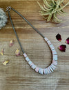 20” Pink Conch Necklace