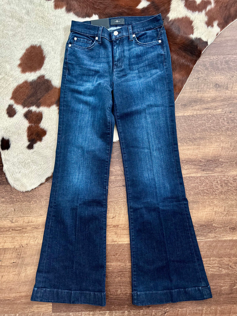 7FAM WINE STITCH DOJOS - 32” inseam