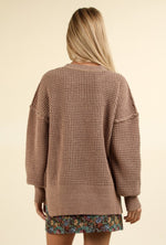 Taupe Knit Sweater