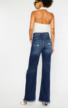 Kan Can Fray Hem Distressed Jeans