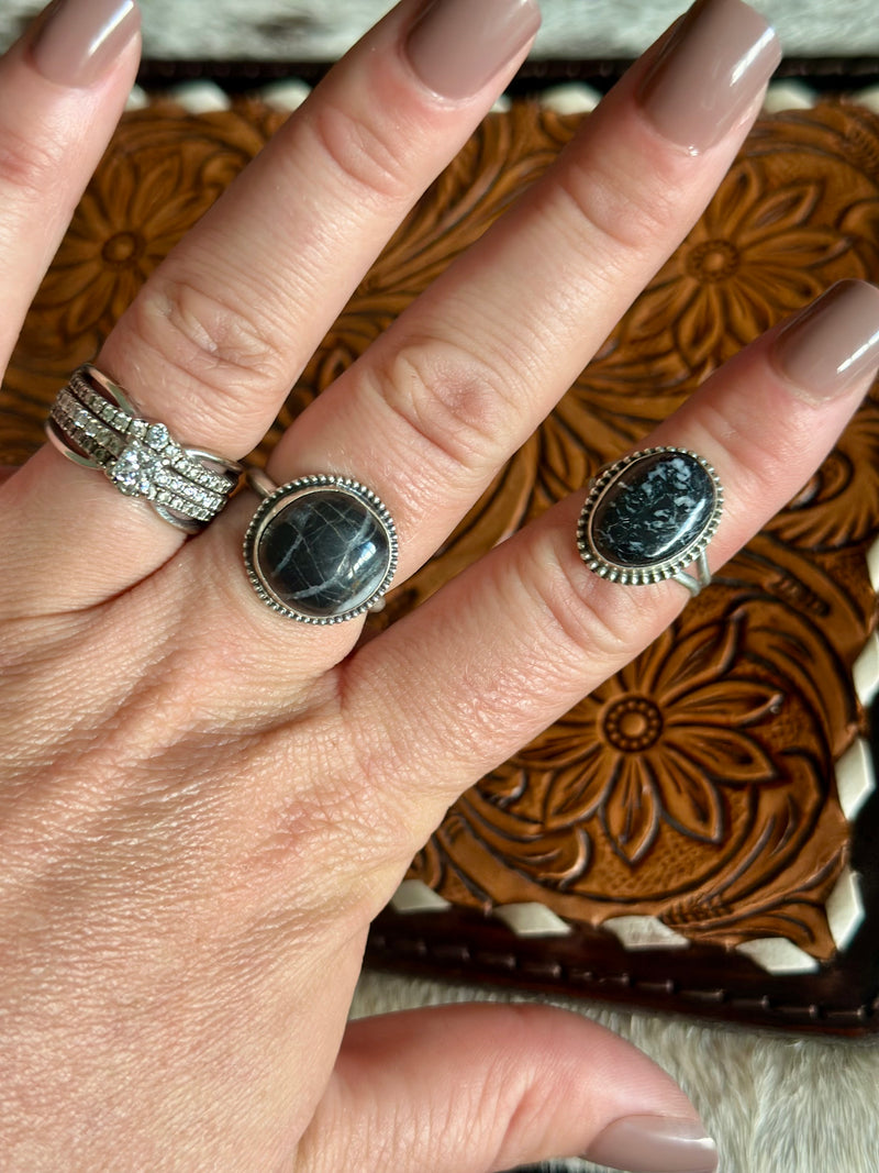 White Buffalo Rings