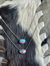 Cotton Candy Stone Necklace