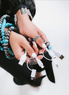 Turquoise Bead Phone Chargers