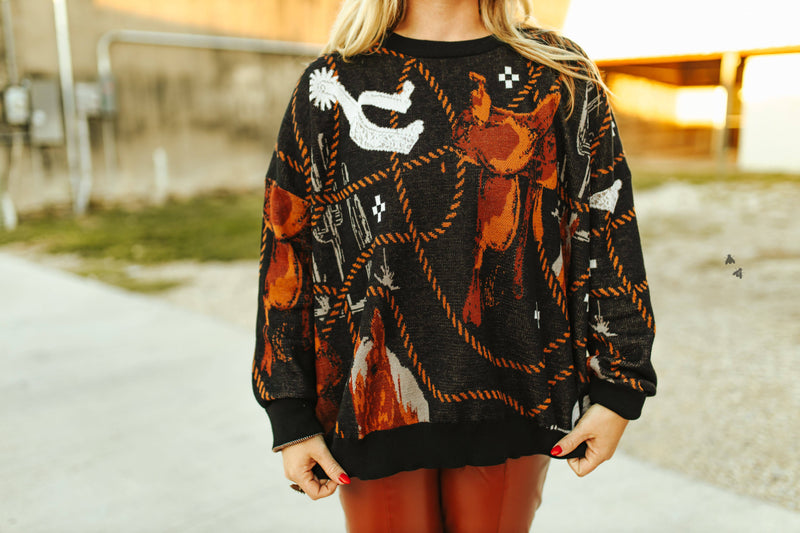 THE TACKy KNIT SWEATER