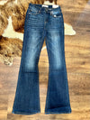 PETITE Kan Can Slim Flare Jeans