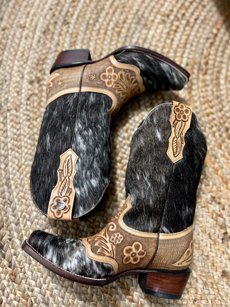 Tooled 2025 leather boots