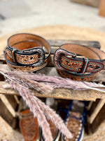 Tooled Leather Belts